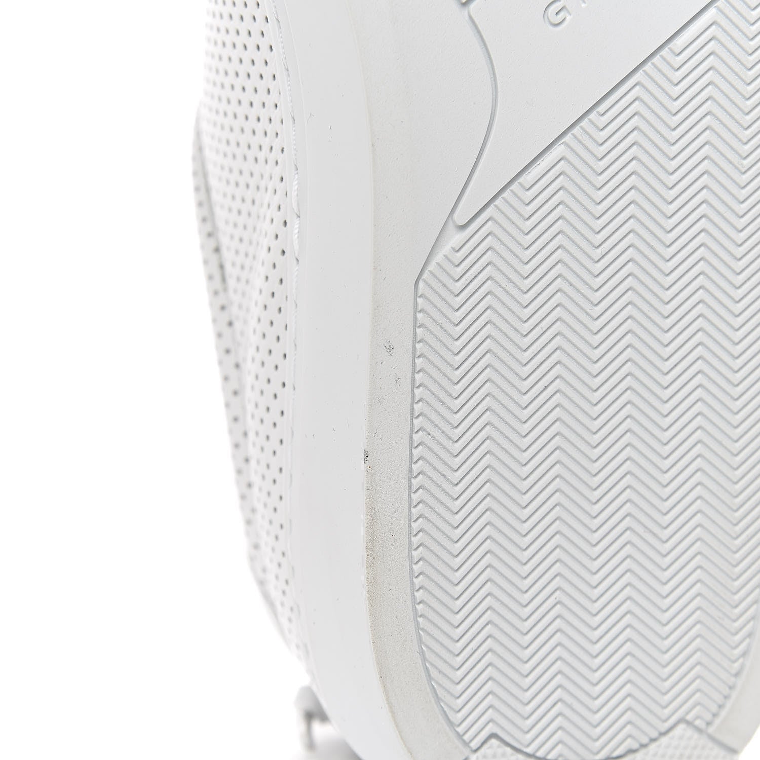 Givenchy Calfskin Perforated Womens Urban Street Sneakers 37.5 White 11 of 17