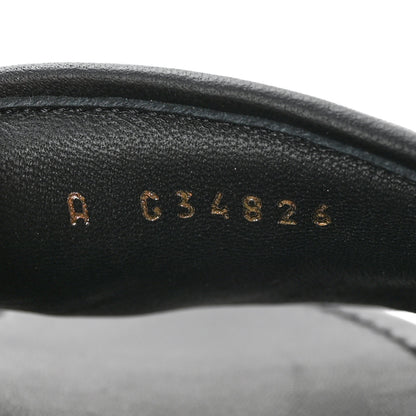 Chanel Tweed Cork CC Chain Mule Sandal 39 Black 8 of 10