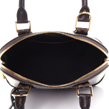 Louis Vuitton Vernis Epi Monogram Alma BB Champagne Metallise 6 of 13