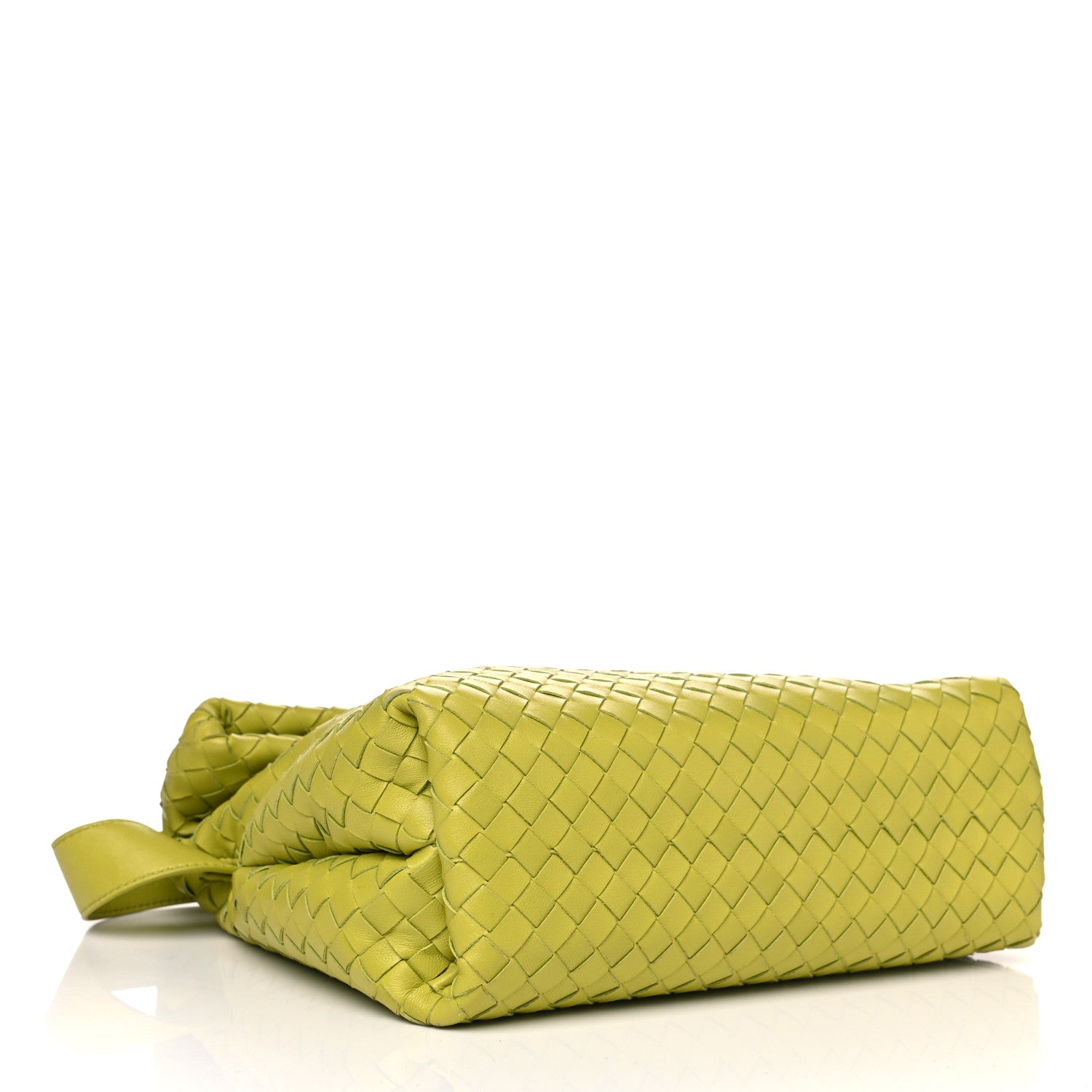Bottega Veneta Nappa Intrecciato The Fold Crossbody Kiwi 3 of 9