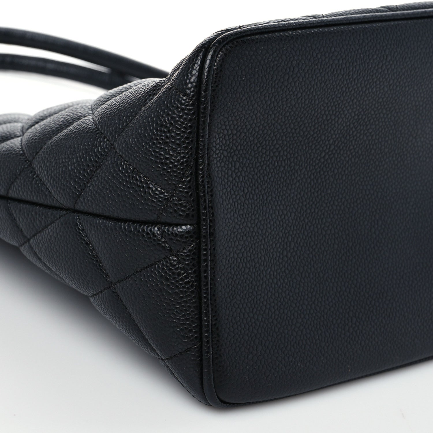 Chanel Caviar Quilted Medallion Tote Black 8 of 9