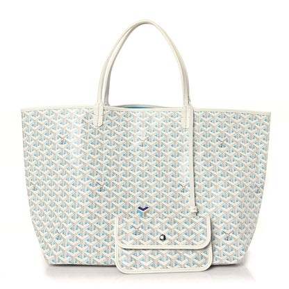 Goyard Goyardine Saint Louis Claire Voie GM White Opaline 3 of 10