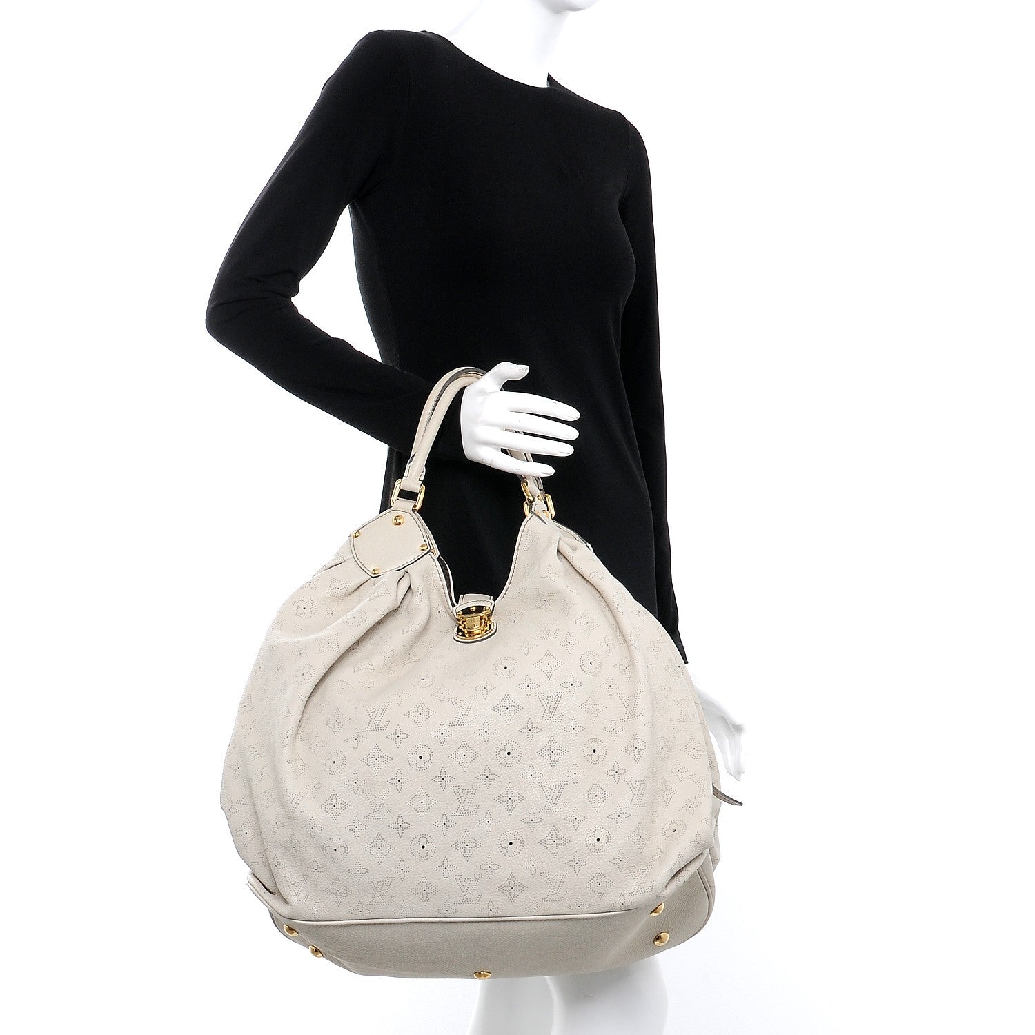 Louis Vuitton Mahina XL Ivory 2 of 8