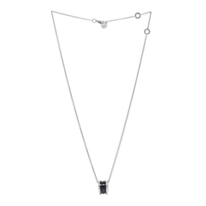 Bulgari Sterling Silver Ceramic Save The Children Pendant Necklace 3 of 4