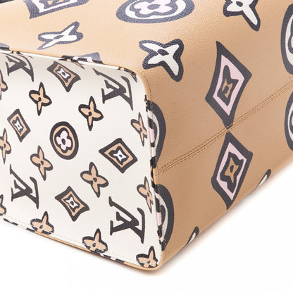 Louis Vuitton Monogram Giant Wild At Heart Onthego GM Arizona 6 of 8