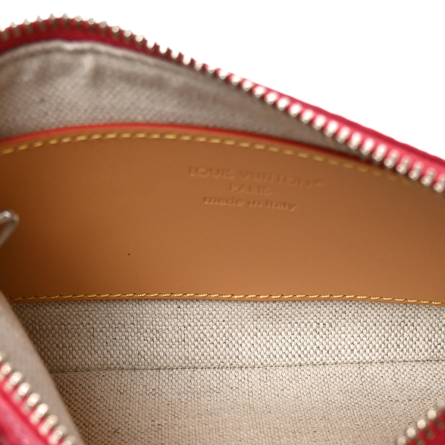 Monogram Heritage Key Pouch S Pondicherry Pink