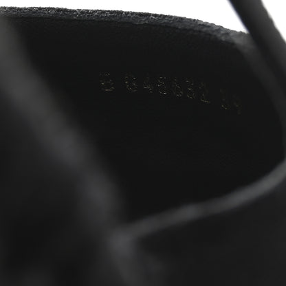 Chanel Canvas Strass CC Espadrille Slingback Sandals 39 Black 9 of 10