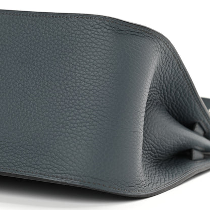 Hermes Taurillon Clemence Jypsiere 28 Bleu Orage 10 of 12
