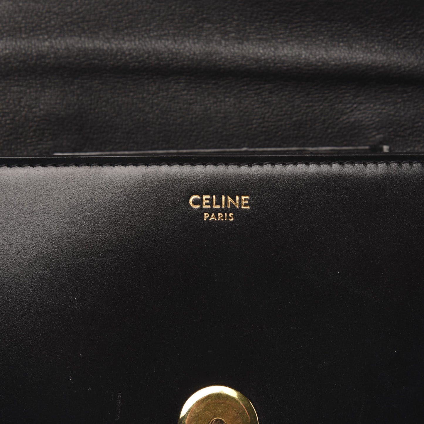 Smooth Calfskin Tassel Belt Bag Black