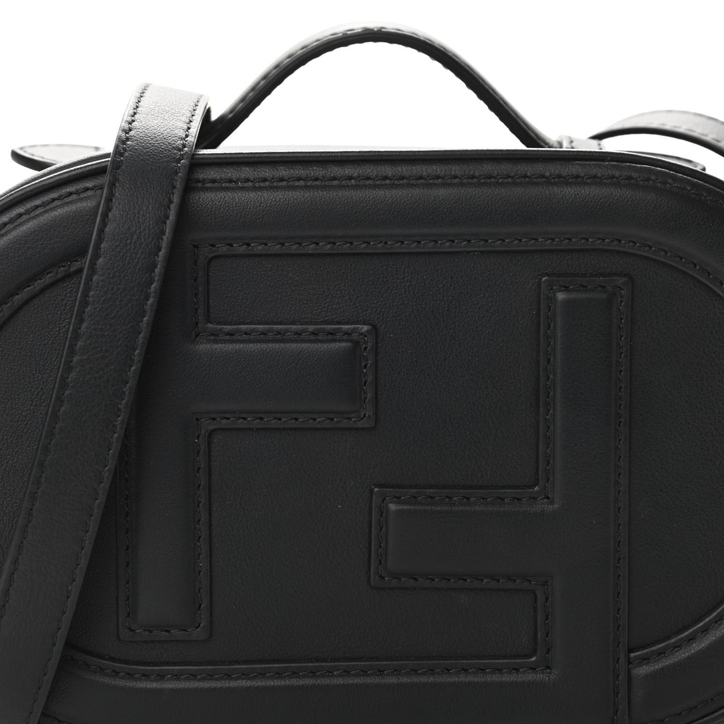 Vitello Grace Matte Mini O'Lock Camera Case Black