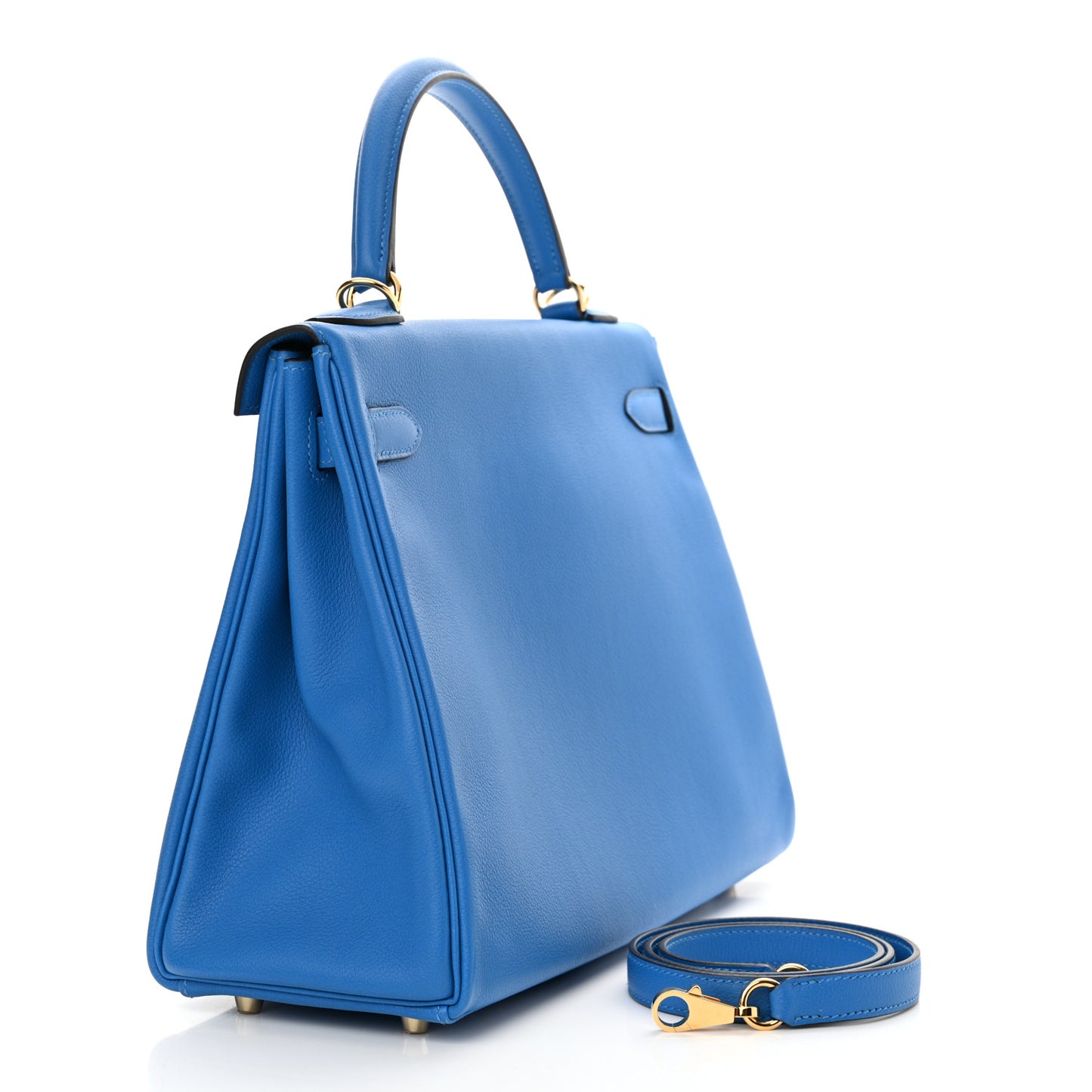 Evercolor Kelly Retourne 32 Bleu Hydra