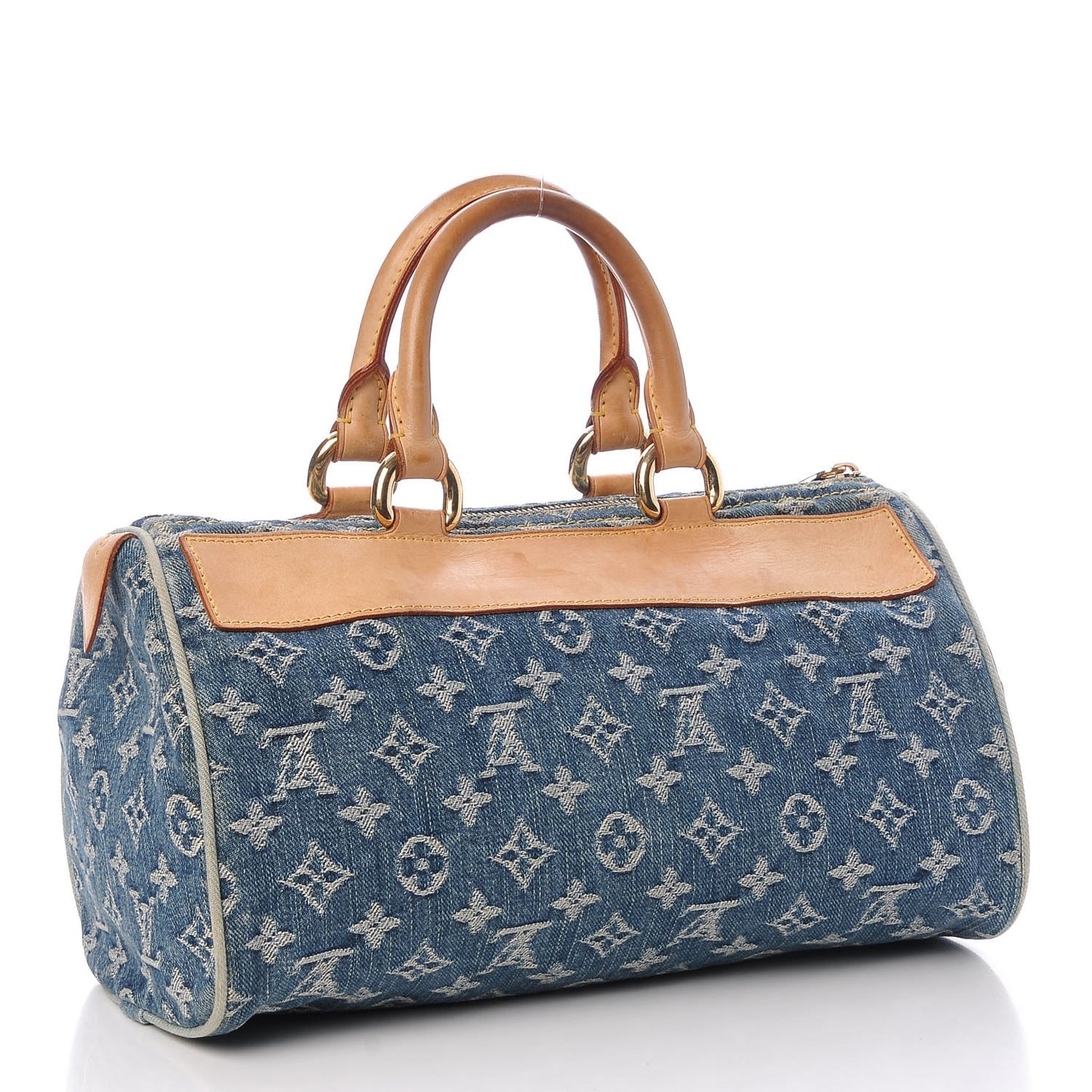 Monogram Denim Neo Speedy Blue
