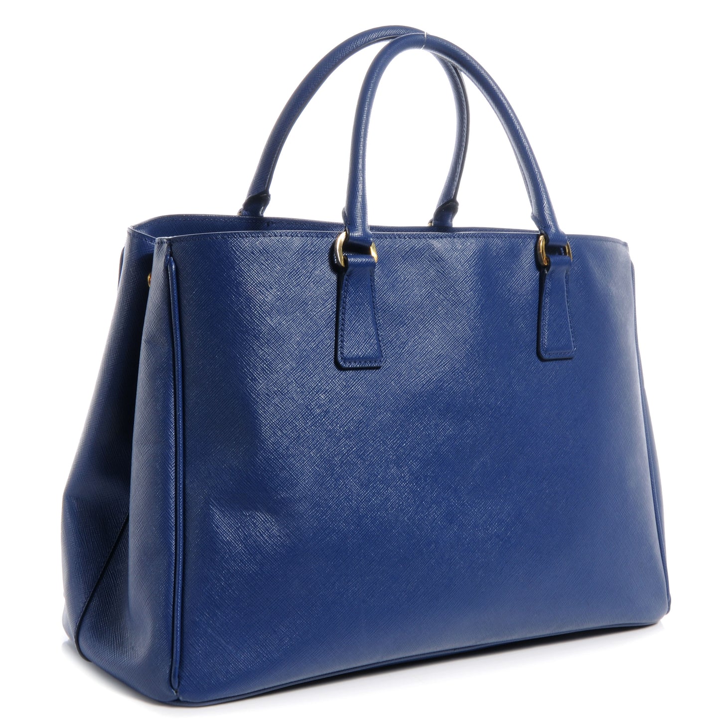 Saffiano Lux Large Tote Bluette