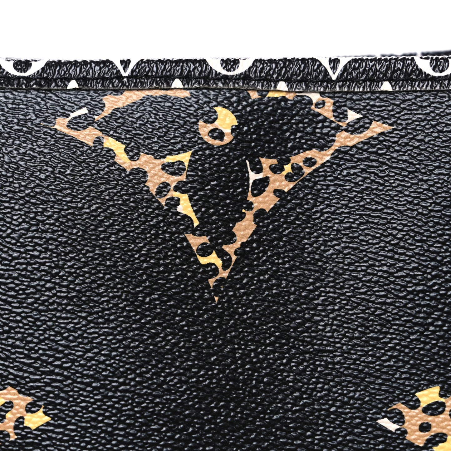 Monogram Giant Jungle Neverfull MM Black