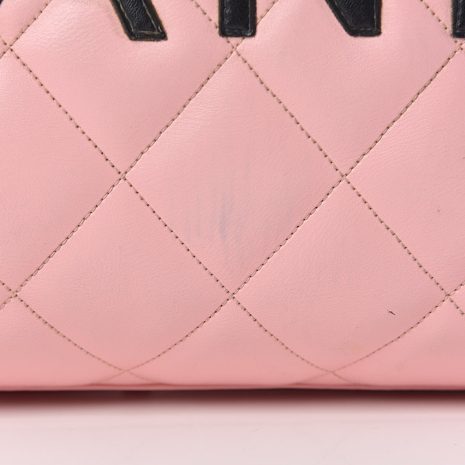 Chanel Calfskin Quilted Large Bowler Pink 17 of 34