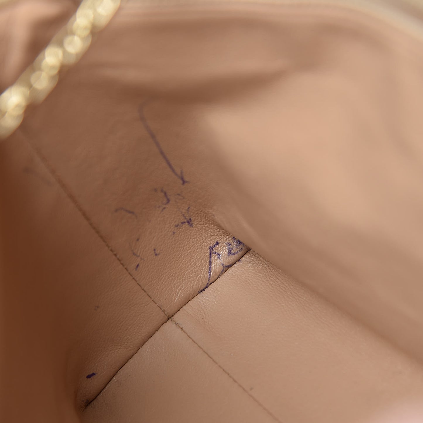 Caviar CC Shoulder Bag Beige