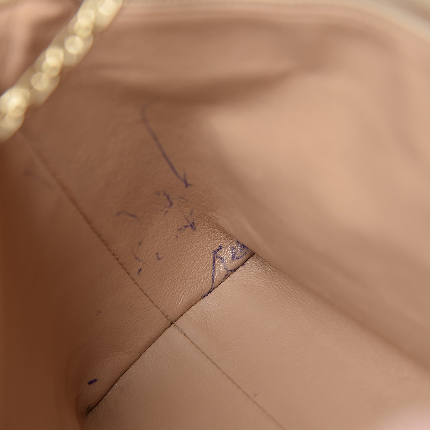 Chanel Caviar CC Shoulder Bag Beige 8 of 11