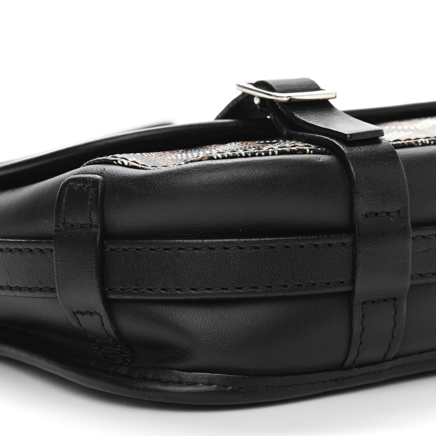 Goyard Goyardine Belvedere PM Messenger Bag Black 6 of 10