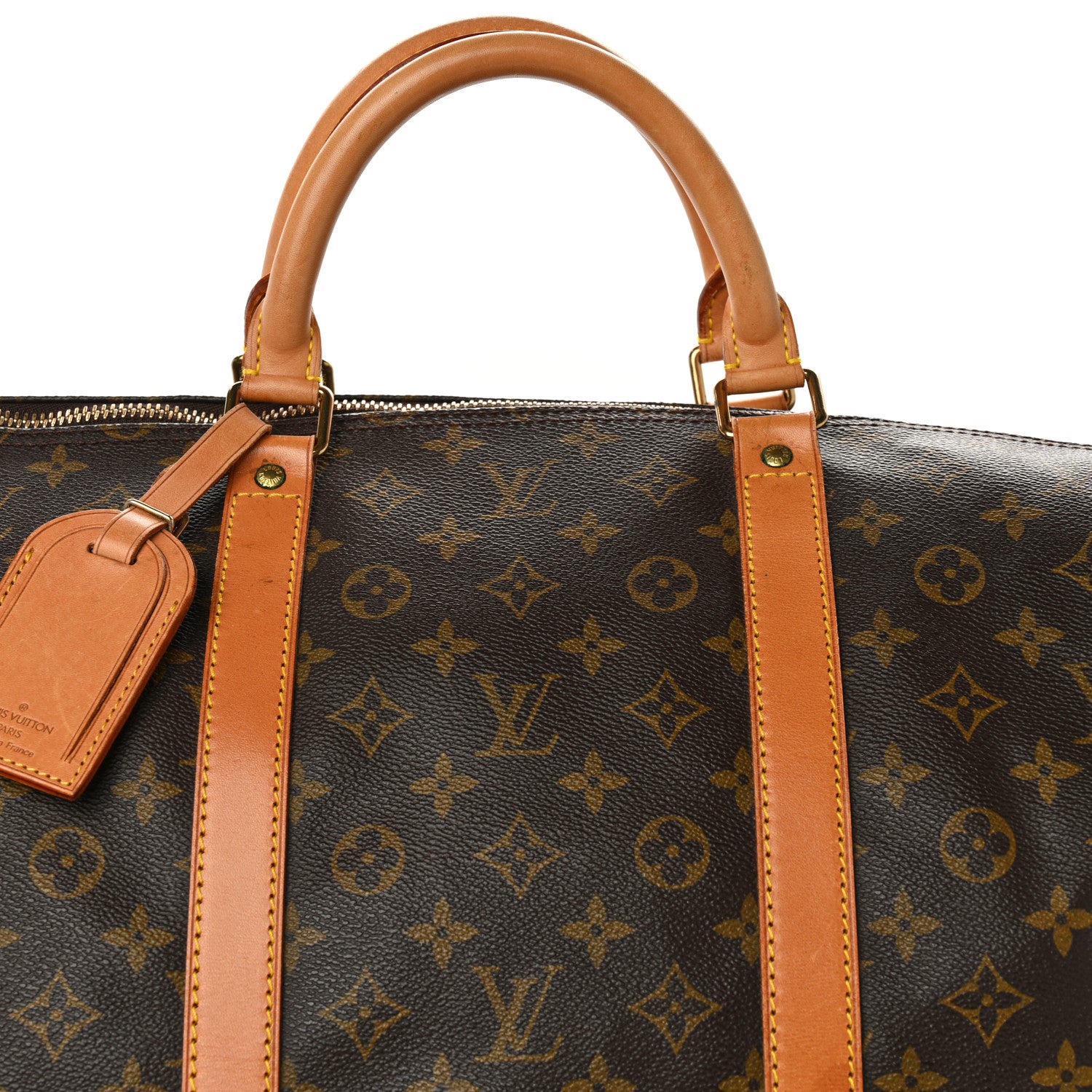 Louis Vuitton Monogram Keepall Bandouliere 55 7 of 17