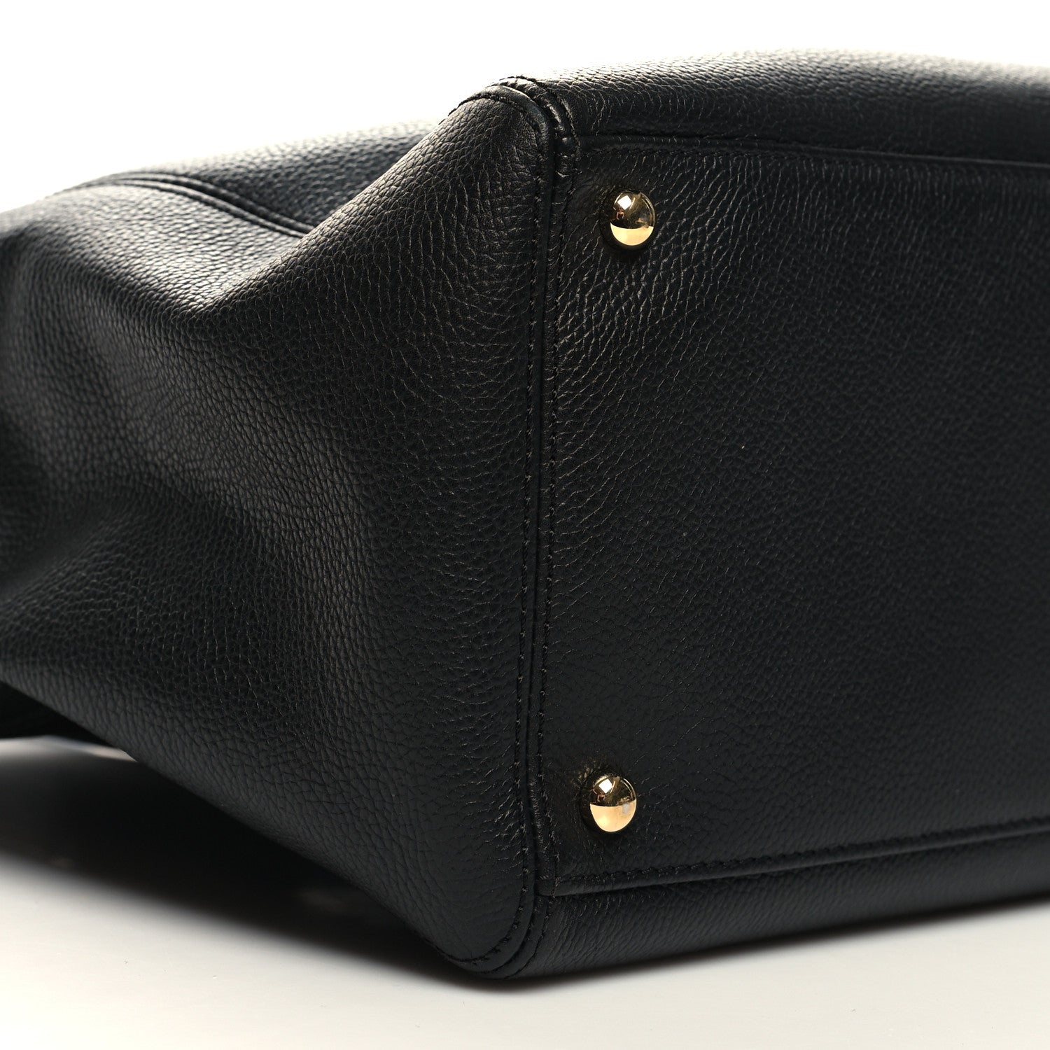 Chanel Calfskin Cerf Executive Shopper Tote Black 11 of 12