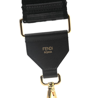 Fendi Ribbon Vitello Seta FF 1974 Adjustable Strap You Black 3 of 4