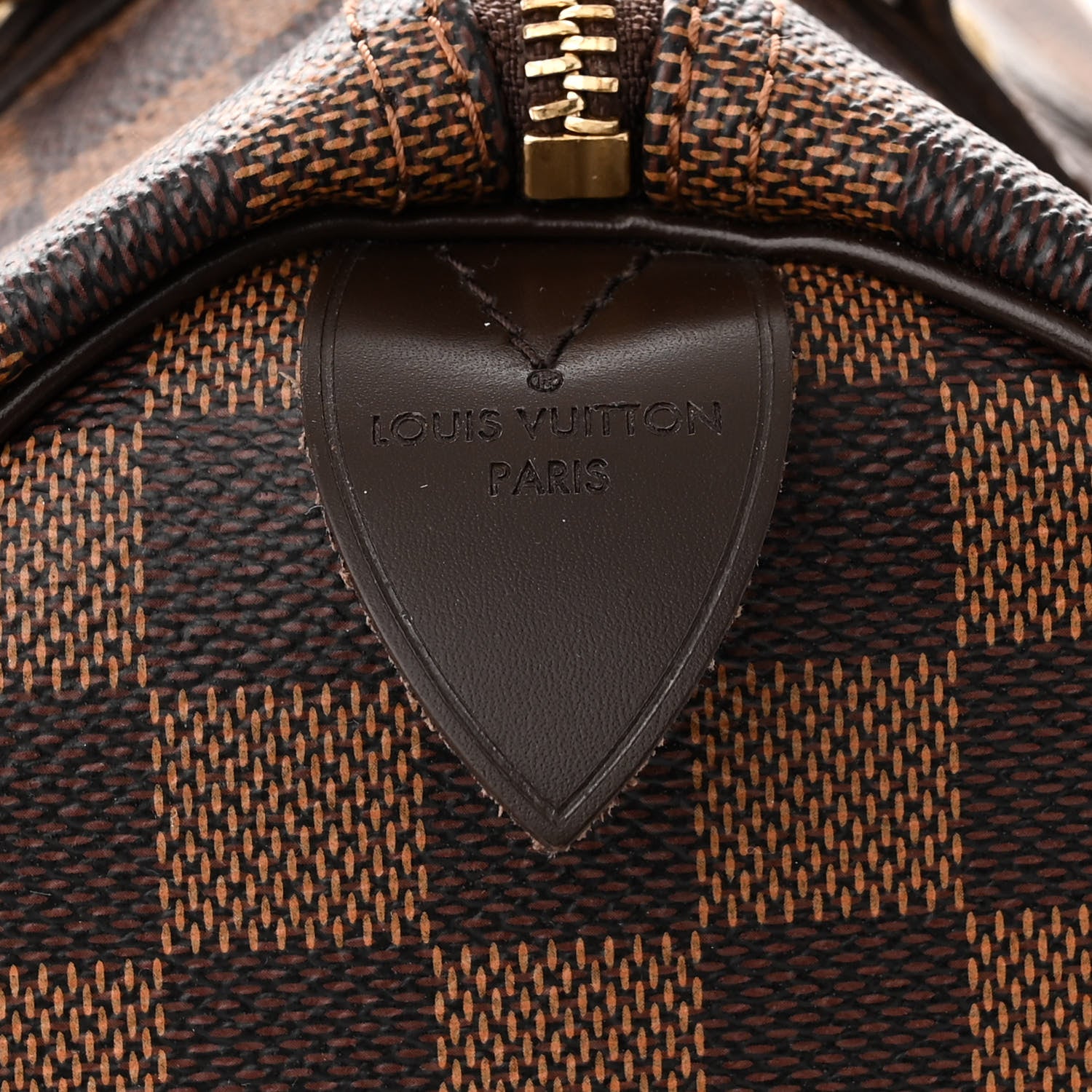 Louis Vuitton Damier Ebene Speedy 30 6 of 10