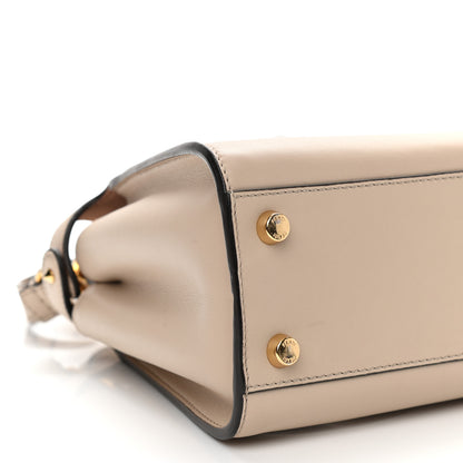 Fendi Vitello Tahiti Burro Medium Peekaboo Iconic Essentially Satchel Nuvola Rosa Bourbon 10 of 13
