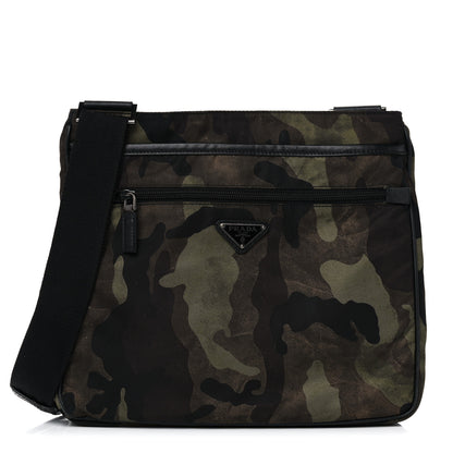 Prada Tessuto Nylon Camouflage Messenger Mimetico 1 of 18