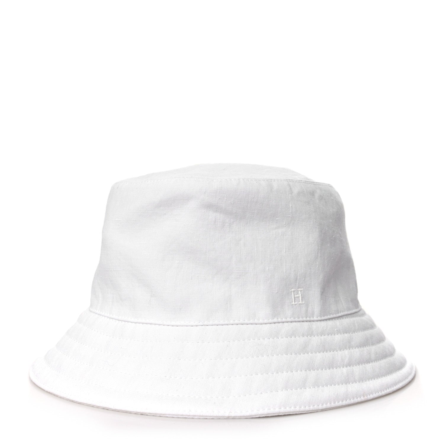 Hermes Cotton Bucket Hat White 1 of 9