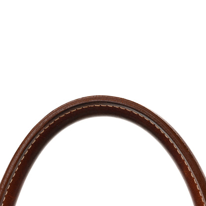 Hermes Toile Barenia Birkin 35 Fauve 19 of 19