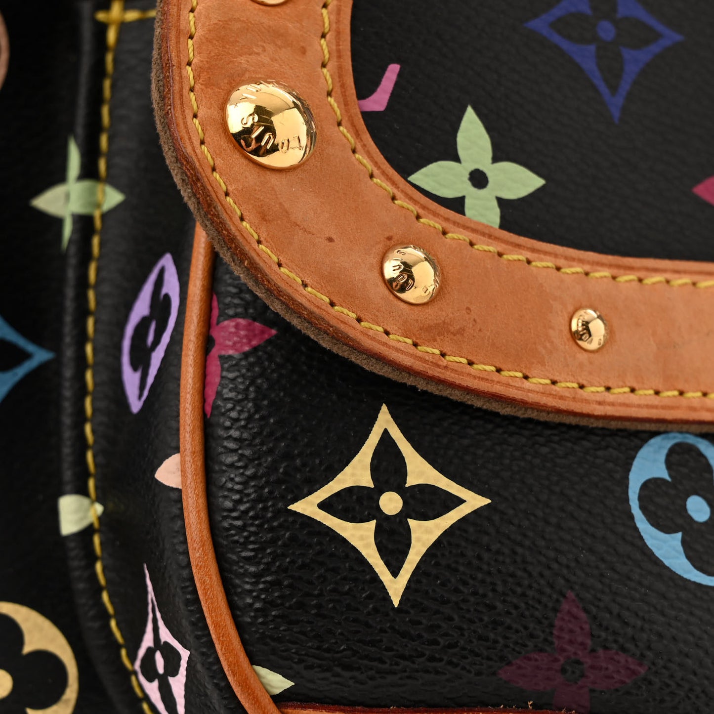 Monogram Multicolor Rita Black