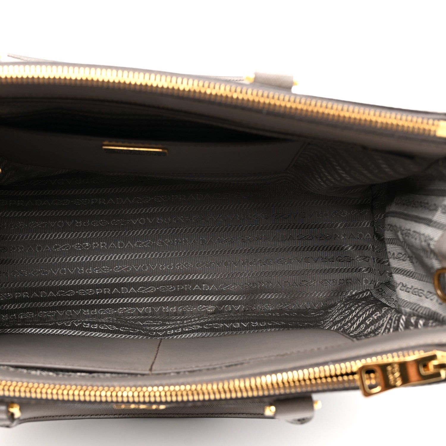 Prada Saffiano Medium Galleria Double Zip Tote  Argilla 6 of 18