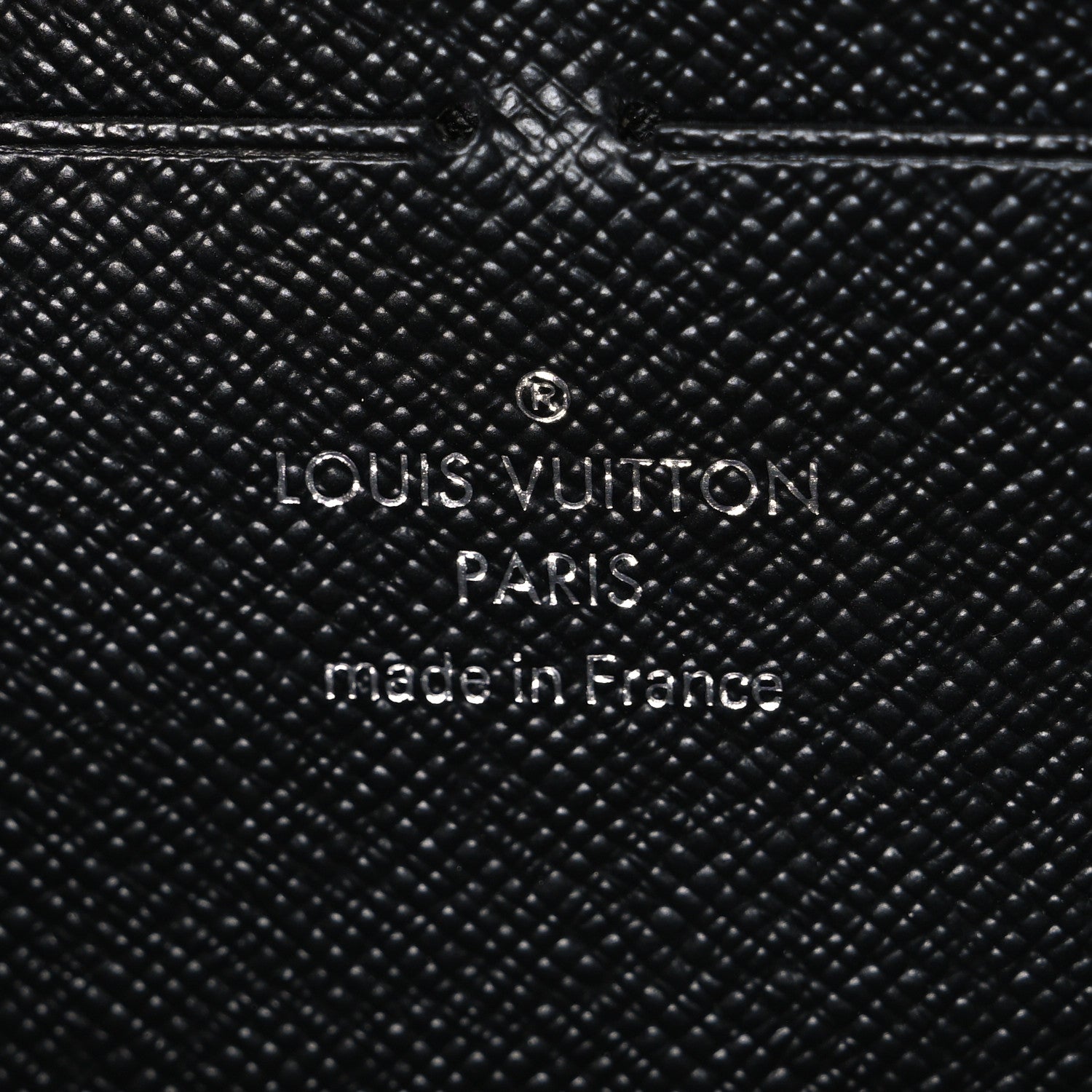 Louis Vuitton Epi Clemence Wallet Black 6 of 8