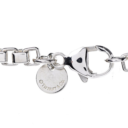 Tiffany Sterling Silver 4mm Venetian Link Necklace 4 of 5