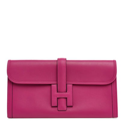 Hermes Swift Jige Elan 29 Clutch Rose Pourpre 1 of 8