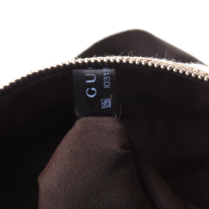 Gucci GG Monogram Travel Backpack Dark Brown 7 of 10