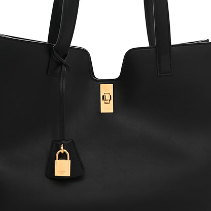 Celine Smooth Calfskin Cabas 16 Bag Black 6 of 8