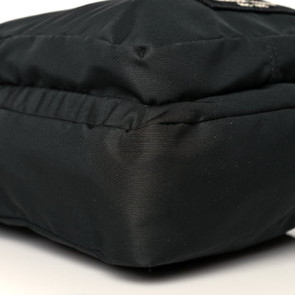 Alexander McQueen Canvas Logo-Embroidered Messenger Bag Black 11 of 11