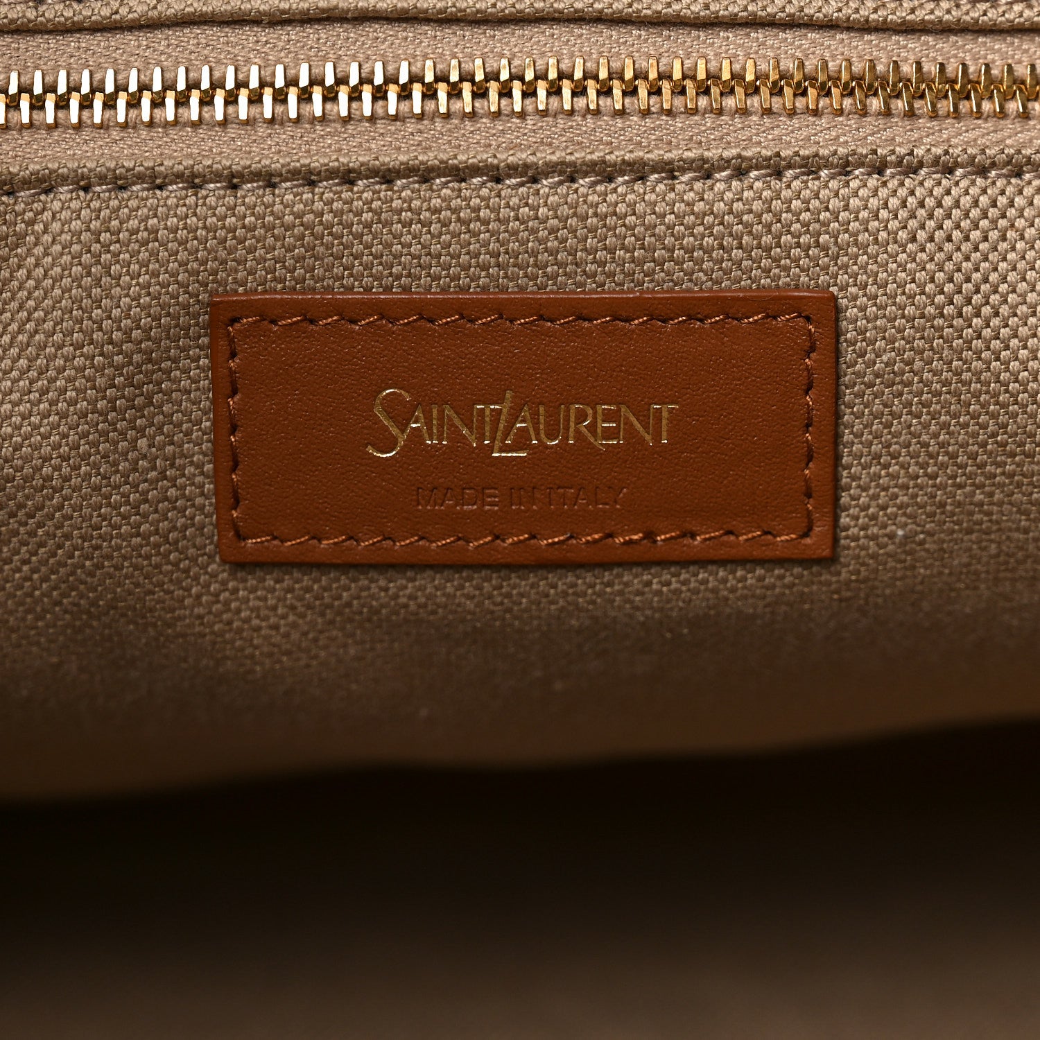 Saint Laurent Canvas Y Tote Beige Brick 5 of 9
