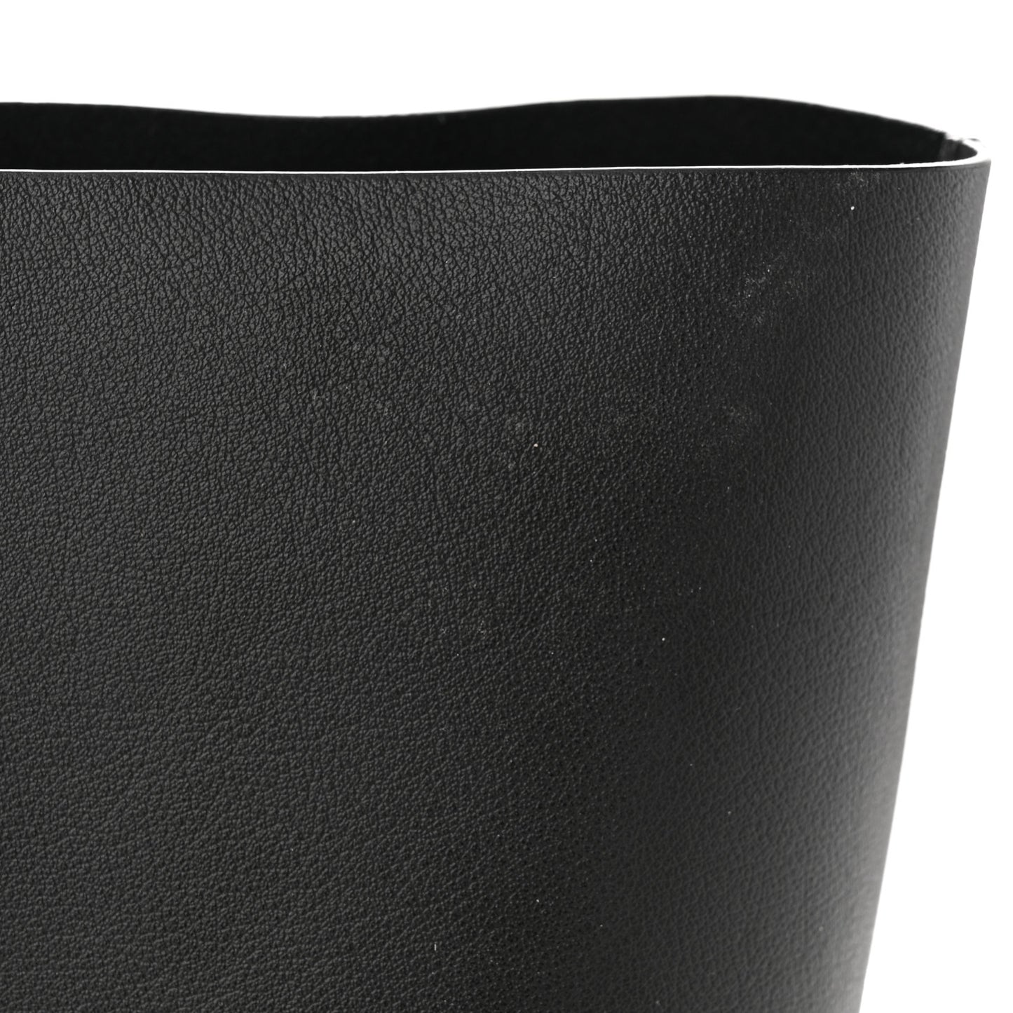 Calfskin Large Shopping Tote Black