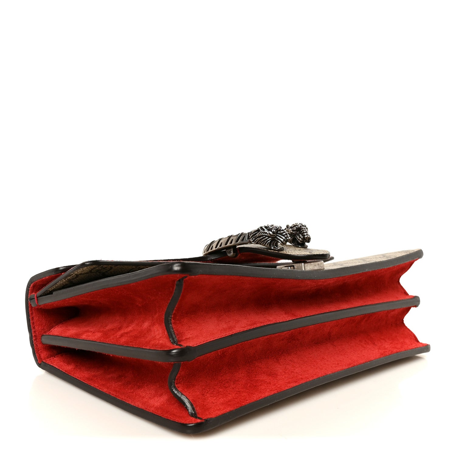 Gucci GG Supreme Monogram Small Dionysus Shoulder Bag Red 4 of 10