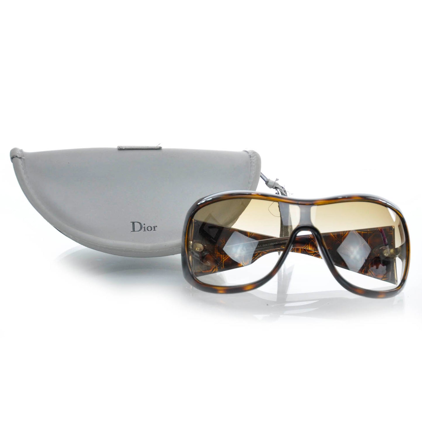 Tortoise Cannage 1 Quilted Sunglasses