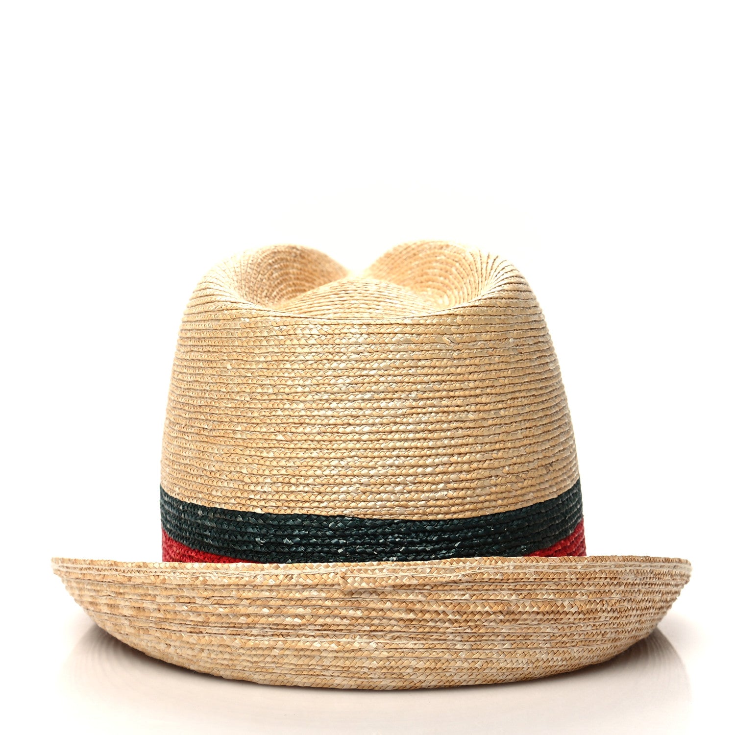 Gucci Abaca Straw Web Fedora Hat M 4 of 8