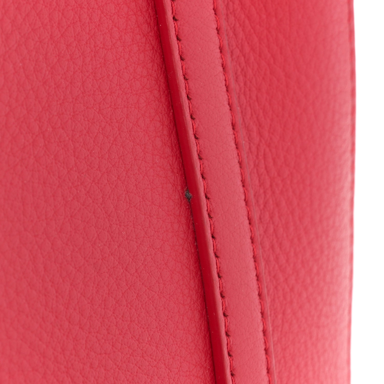 Balenciaga Smooth Calfskin Logo XXS Everyday Tote Vivid Red Black 12 of 12