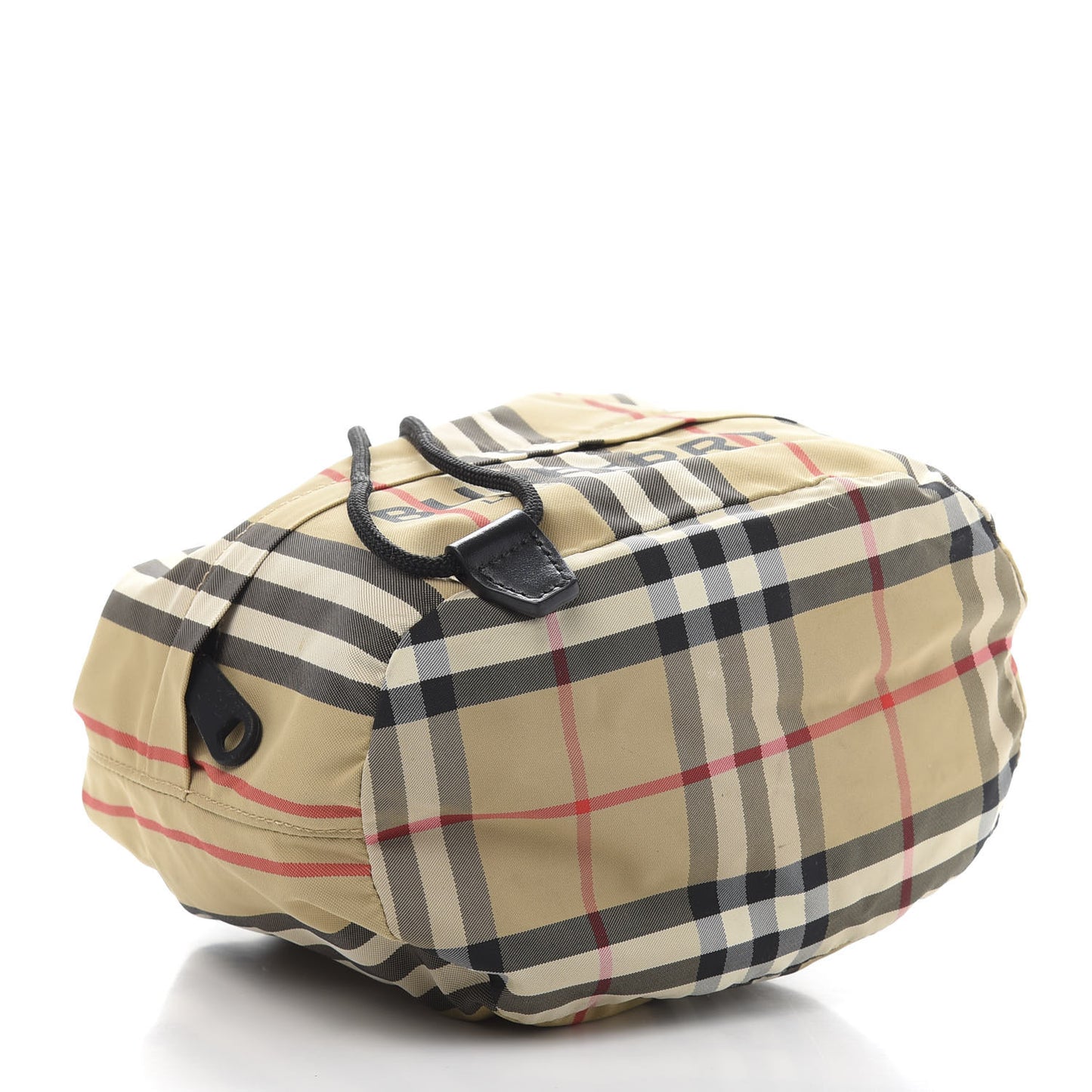 Econyl Icon Stripe Phoebe Drawcord Pouch Archive Beige