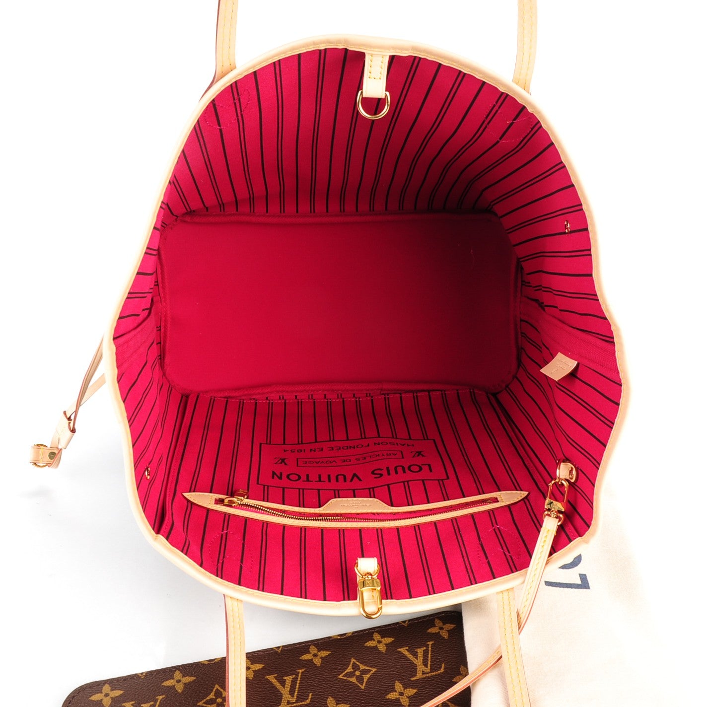Monogram Hawaii V Neverfull MM Hot Pink