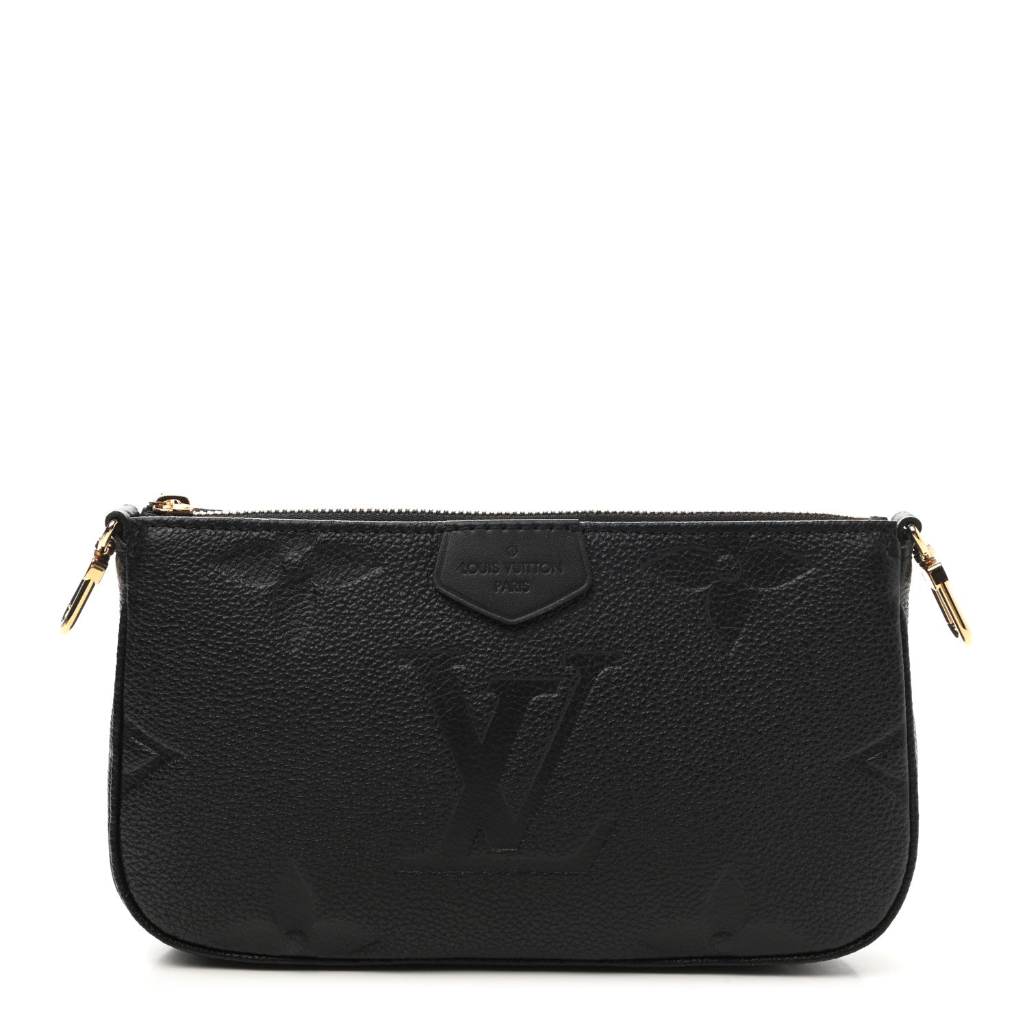 Louis Vuitton Empreinte Monogram Giant Multi Pochette Accessories Mini Pochette Black 1 of 8