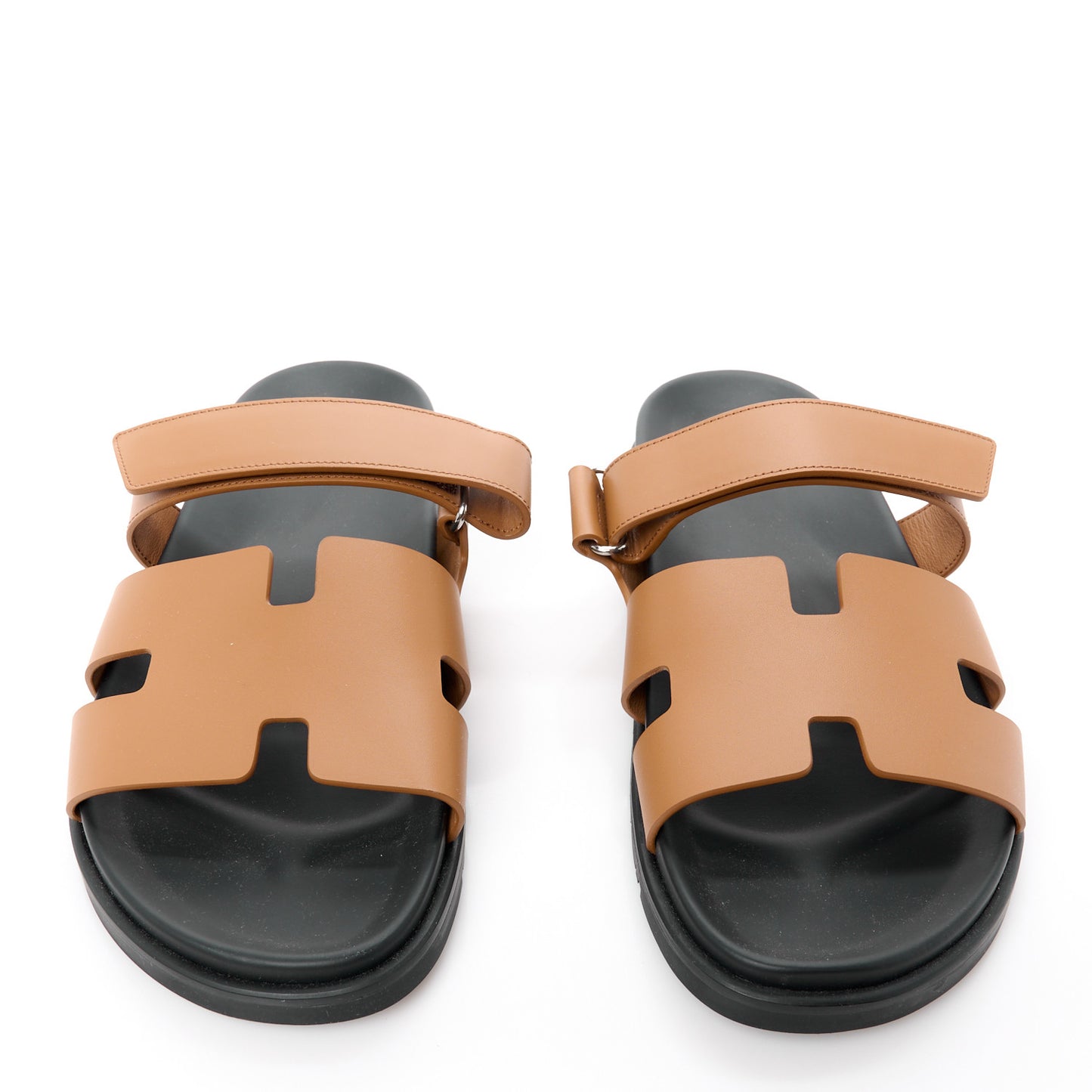 Calfskin Mens Chypre Sandals 45 Gold