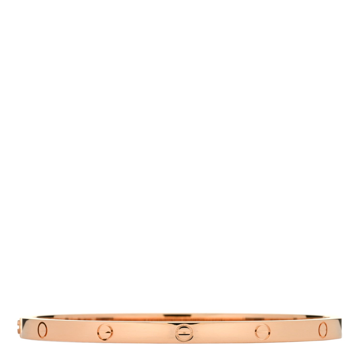 Cartier 18K Pink Gold Small LOVE Bracelet 16 2 of 3