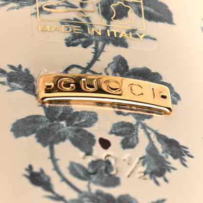 Gucci Vernice GG Victoire 55mm Loafer Pumps 38.5 Sand Storm 6 of 9